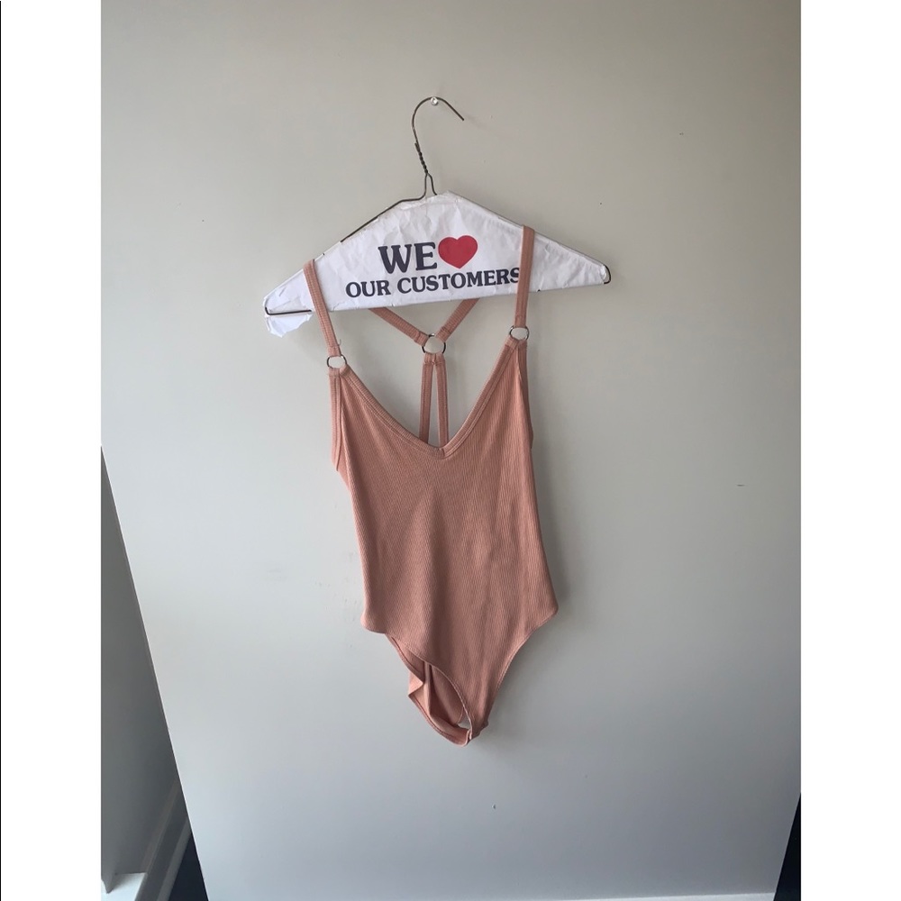 Tan bodysuit
